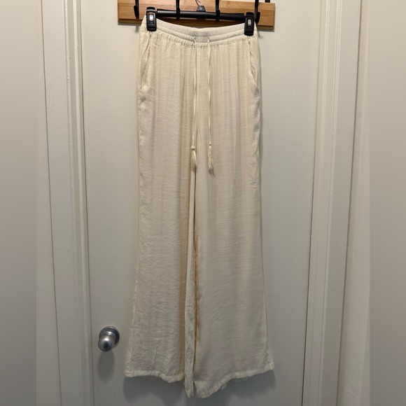 Pants - Monday Swimwear Ivory Tahiti Pants